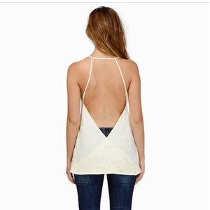 Backless Light Yellow Top